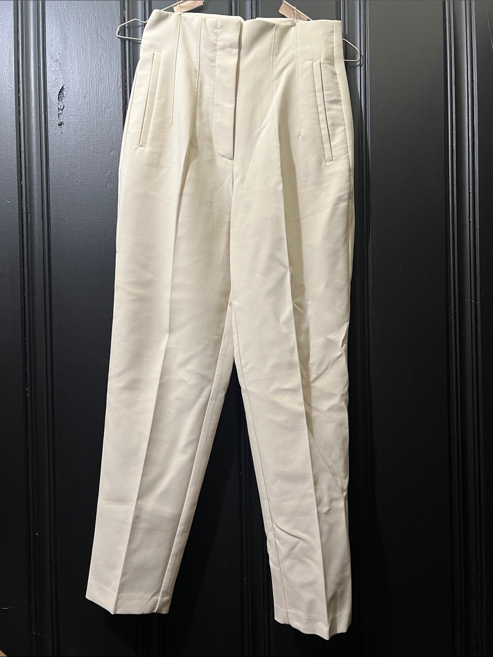ZARA Tailored Cream Dress Pants